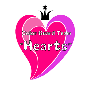 Color Guard Team "Hearts"